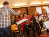 35 IMG 3870 Repetitie Muziek DezeFoto : 2015, Deurningen, jubileum, oud leden, plechelmus harmonie, repetitie, spolhoes